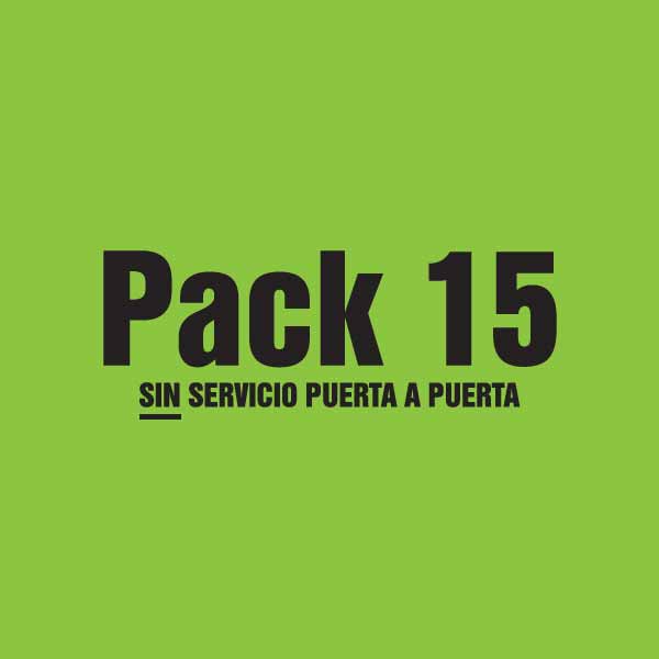 Pack de 15 clases de conducción sin servicio Puerta a Puerta