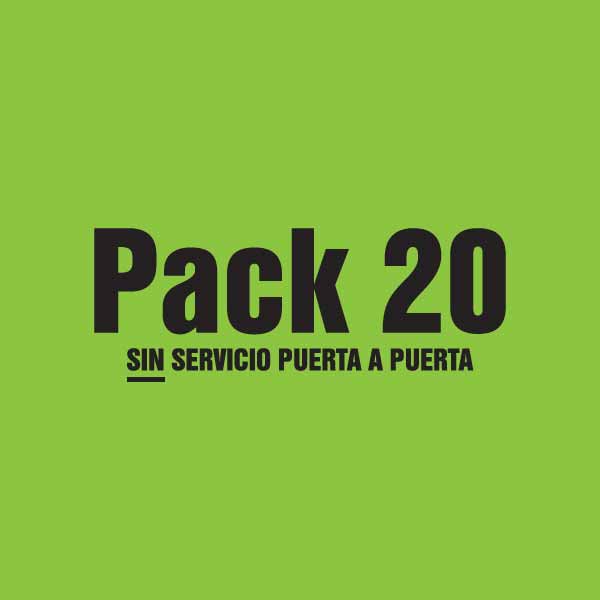 Pack de 20 clases de conducción sin servicio Puerta a Puerta
