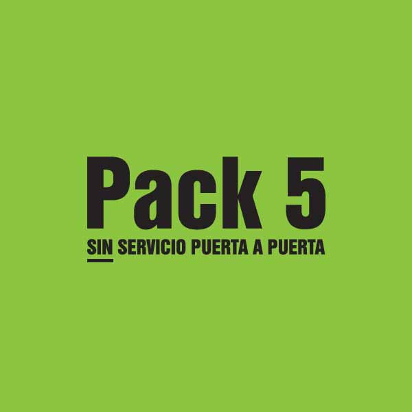 Pack de 5 clases de conducción sin servicio Puerta a Puerta