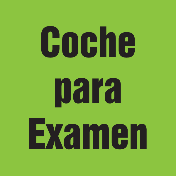 Alquiler de coche para examen de conducir